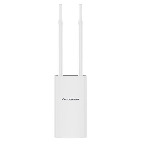 Comfast Cf-Ew71 High Power Outdoor Wifi AP-ruter Omnidireksjonell dekning utendørsruter 300 Mbps, EU-plugg
