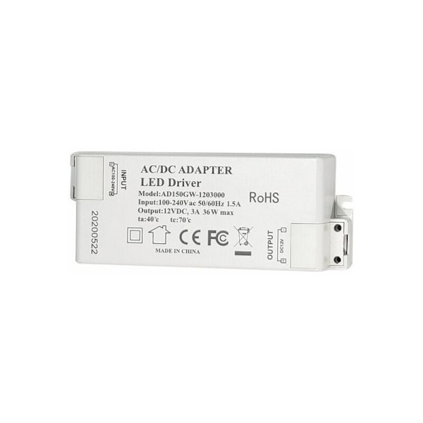 LED transformator 48W DRIVER 12V