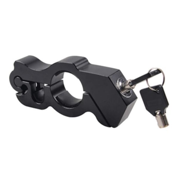Universal Motorcykel Rustfrit Stål Styr Bremsegreb Lås Gasgreb Tyverisikring Sikkerhedslås Universal Til De Fleste Motorcykler, Scootere og AT