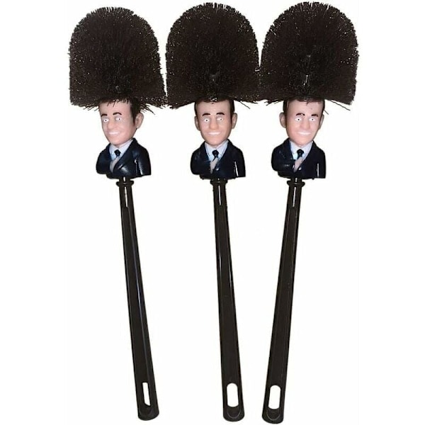 Emmanuel Macron WC-harja WC-harja Ranskan presidentti WC-harja Hauska WC-puhdistaja (Väri: Suklaa), SUMOR5661