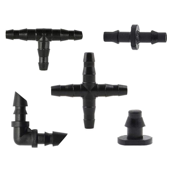 Hagesystem for vanning, automatisk vanningssett vanningssett, koblinger for 1/4-tommers rør rør vanningssett for drivhusanlegg for Garde