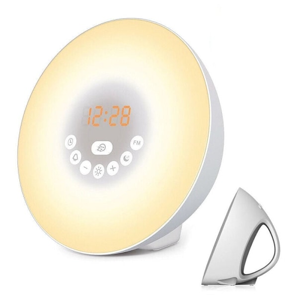 Herätysvalo HF3531/01 - Herää valon kanssa 200 luksia, punainen 10,6 x 18,1 x 18,1 cm punainen [Energialuokka F]