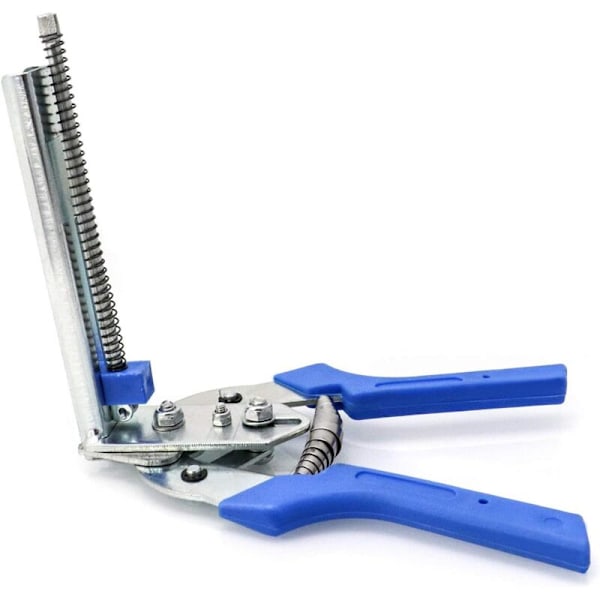 Hurtig hegn tang til fastgørelse af tyndt metal espalier, haveklemmer + 600 clips til wireklemmer