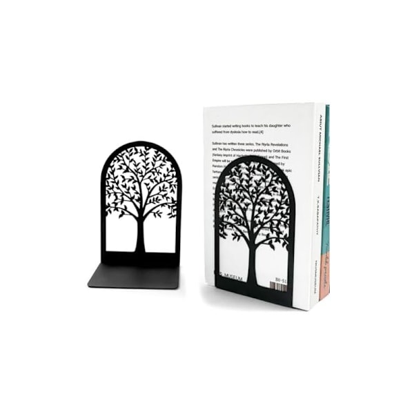 18,1x12cm Serre Bog, 2 Metal Bog Metal Metalformede Boller i form af en dekorativ stram booklet til Bureau Livres Bibliotek til Huset, Sc