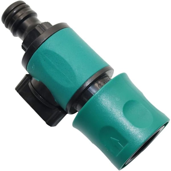 2 kpl 16 mm Drivet-putken pikaliitin 2-suuntaisella sulkuventtiilillä