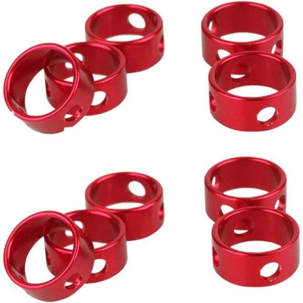 10 stk. rebstrammere teltstrammere aluminiumlegering teltledning vindfast teltledning justerer teltledning justerer