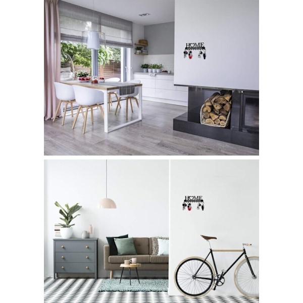 Nyckelskåp Vägg Nyckelskåp Dörr, Home Sweet Home Väggnyckelhållare, Dekorativ Nyckellåda, Original Väggnyckelskåp, Väggnyckel, Metall, Heminredning, Kök, Entré