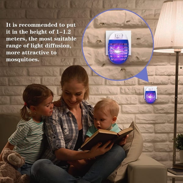 Myggdreperlampe (6 stk.)