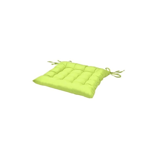 Sett med 4 hageputer/hageseteputer i polyester - Grønn farge