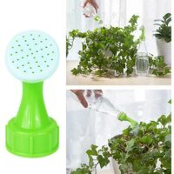 2 stk/sett Mini Potteplanter Grønne Planter Sprinklere/Hage Blomster Vann Spray