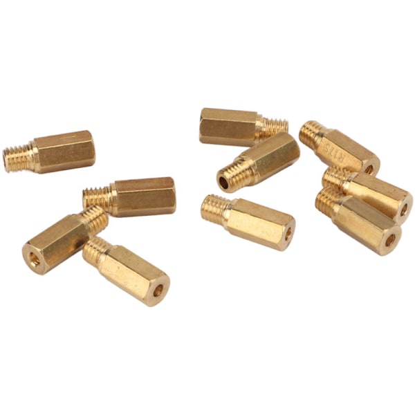 10 stk. metal karburator hoveddyse sæt til Keihin FCR MX, PWK, PWM, PE, PJ 155-178
