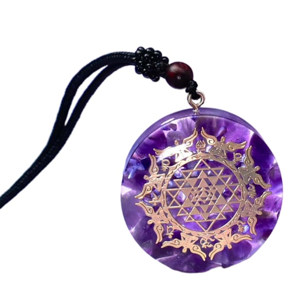 Halsband med kristallorgon för kvinnor