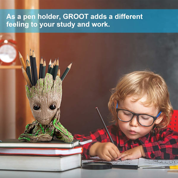 Groot Blomkruka - Actionfigur för Växter och Pennor från den Klassiska Filmen - Perfekt som Present