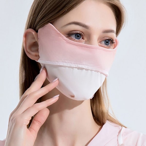 Uvshield Mask Sval eftermiddag man och kvinna vuxen