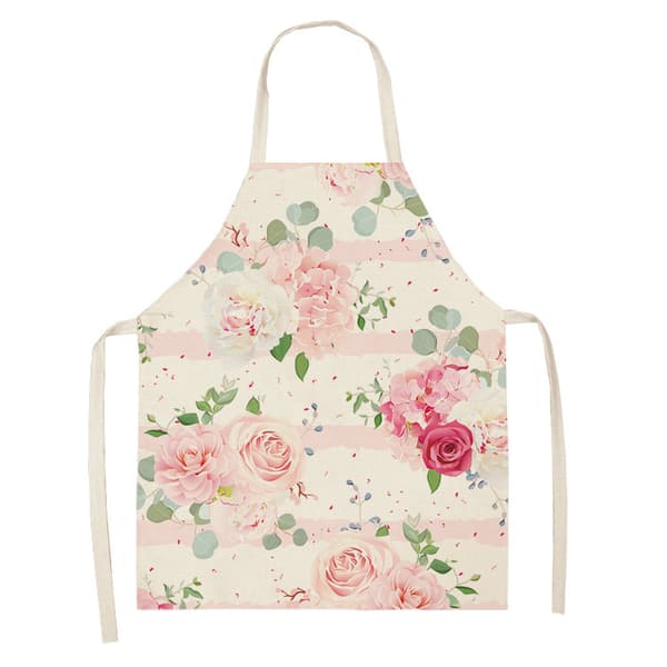 1 Pack Justerbar Haklapp Köksförkläde För Kvinnor, 68*55cm (Slumpmässig Stil)