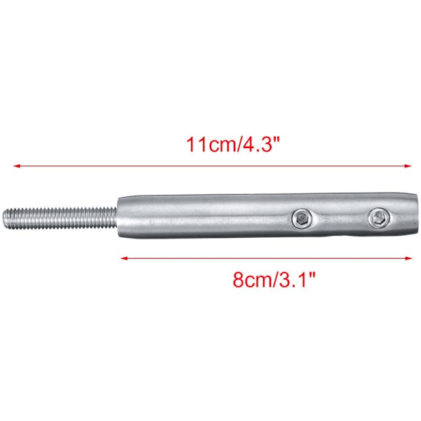 T316 ruostumattomasta teräksestä valmistetun vaijerikiristimen asennus 4 mm 5 mm 5 mm 5 mm portaisiin ja ramppeihin
