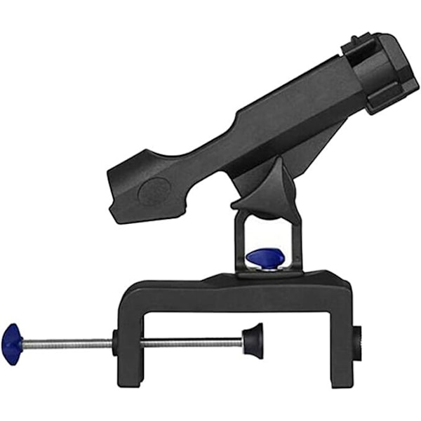Fiske stang holder, 360 graders justerbar båt fiskestang holder med 14cm åpningsklemme Skip Chord Fix fiskestang holder for K