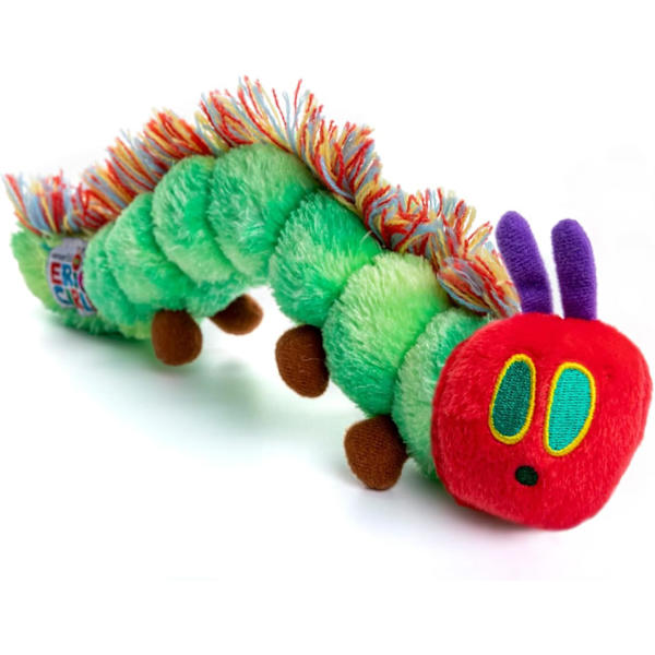 Rainbow Design Hungry Caterpillar Bean Toy, Internationella barndagen present, 25,4 x 5,08 x 7,62 cm; 58,97 g