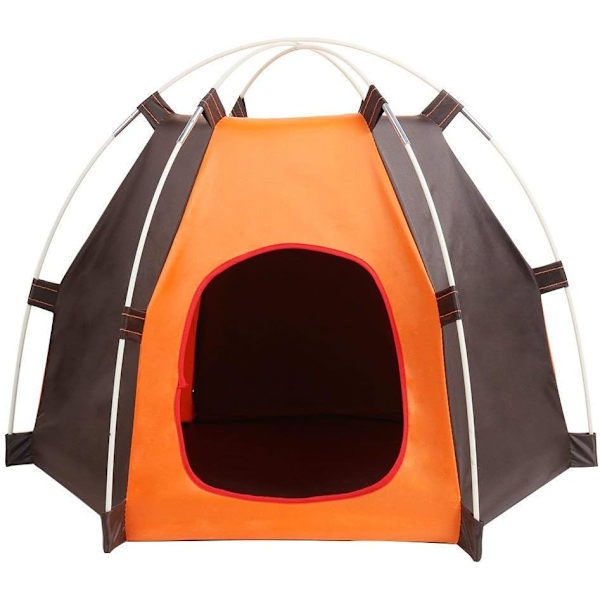 Pettelt Foldbar Anti-UV Regn- og Vandtæt Holdbar Hundekat Soveværelse til Sommer Indendørs Udendørs Camping Rejser