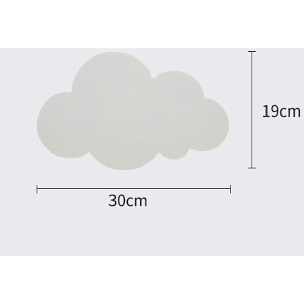 Vegglampe - Innendørs - Moderne - Akryl lampeskjerm med integrerte LED-lamper - For barnerom - Belysning - 6W Hvit - RWBedroom vegglampe