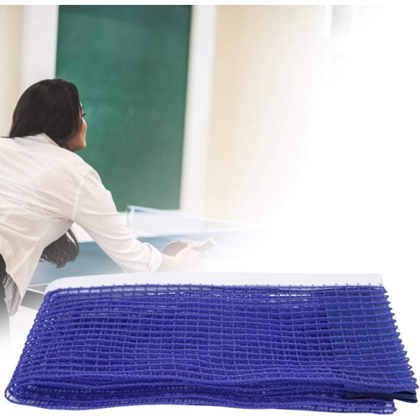 180cm Ping Pong Net, Bærbar Bordtennis Net Enkelt Ping Pong Net Polyester Tennisbord Ping Pong Net med Metallstativ Sportsutskiftningstilbehør