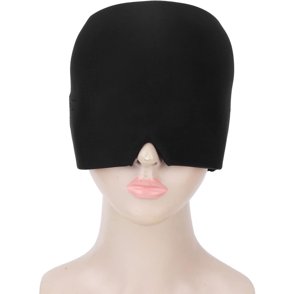 Migræne Relief Hat, Gel Hovedpine Relief Hat, Ice Blindfold, Eye