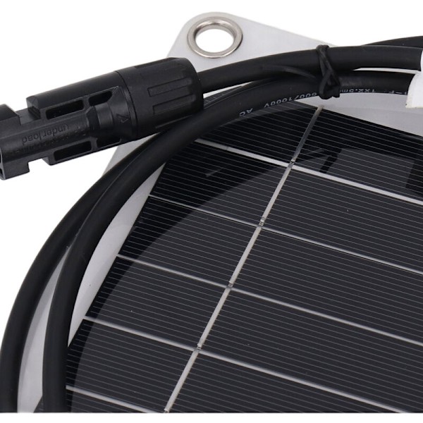 Flexibel solpanel 20 W 18 V Monokristallin solcellsladdning för 12 V batterisäkerhetskamera utanför nätverket