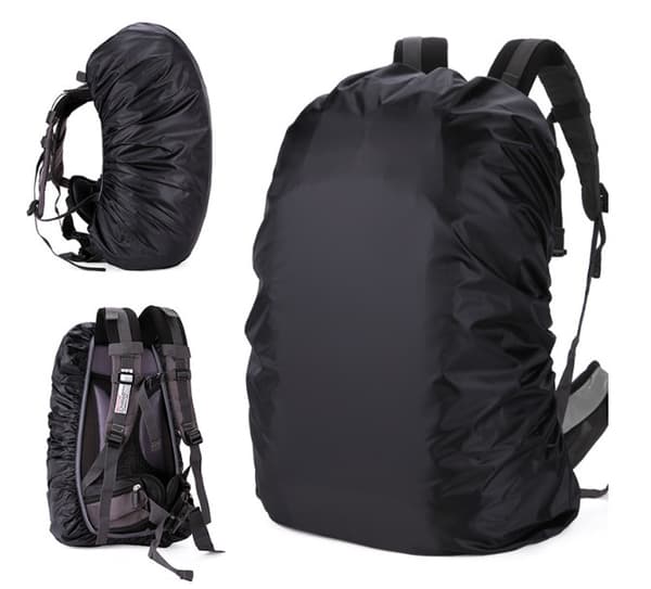 Ryggsäcksregnskydd/Väskskydd - Välj storlek Svart S (30-40L)