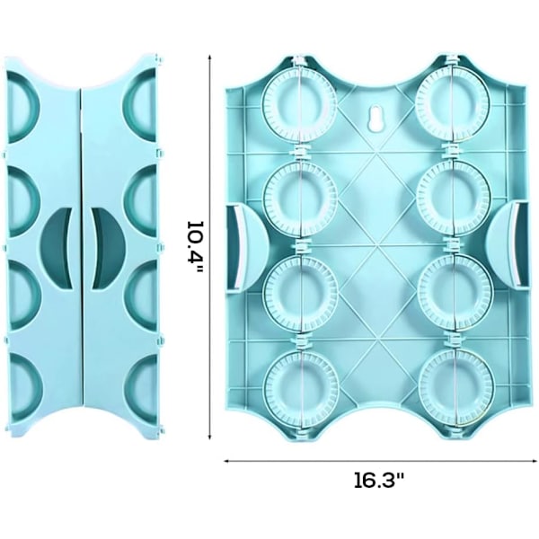8 bärbara ravioliformar för tillagning av ravioli, dumplings, etc.