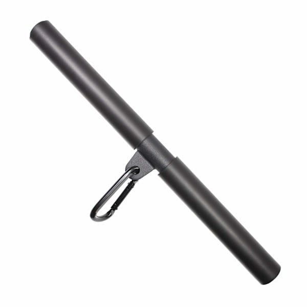 Roterende triceps biceps stang rett stang DIY pull up stang fitness hjemmetrening tilbehør skivestang kroppsbygger med mykt håndtak og karabinkrok