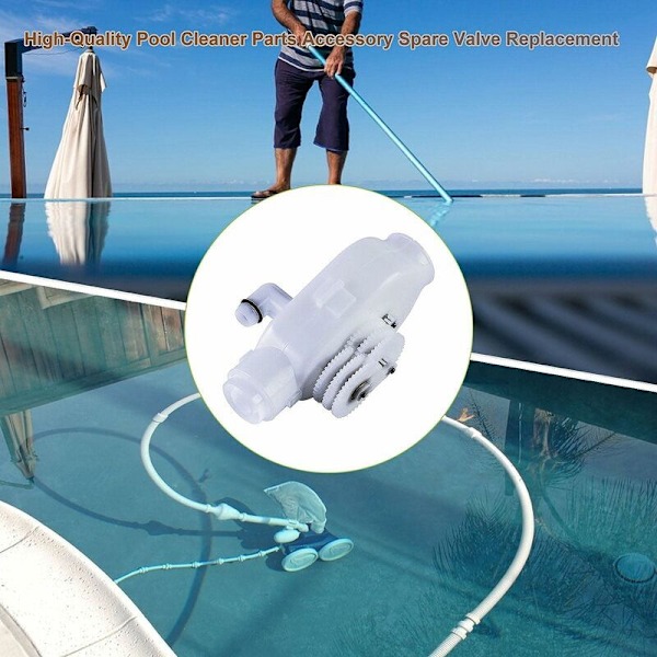 Universe Polaris -pelastusventtiili, kulutusta kestävä varaosaventtiili Zodiac Polaris 180, 280, 380, 480, 3900 -uima-allaspuhdistimiin