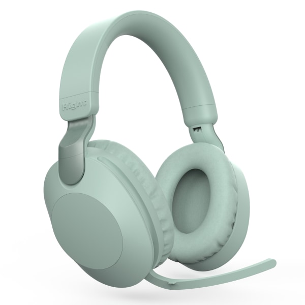 Bluetooth-hörlurar Bluetooth-spelheadset HiFi-ljudkvalitet 40 mm stora drivrutiner Humaniserad bekväm för bärbar dator (grön)