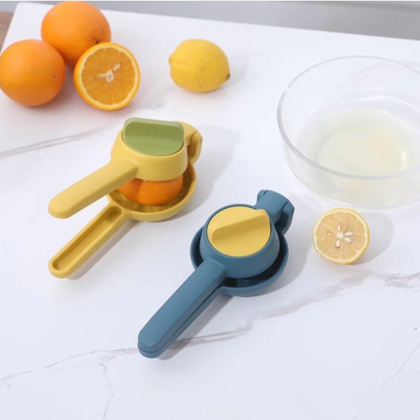 Blå Multifunksjonell Sitruspresser Fruktpresset Appelsinjuice M