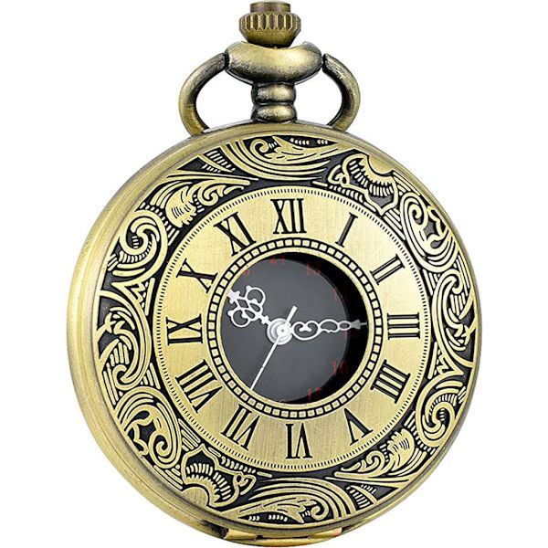 (Bronze) Lommeur Vintage Stål Herreur