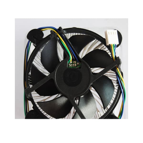 1 stk. Computer Køling CPU Køler Fan Mute Kobber Kerne Radiator Køleplade til , Egnet til CPU såsom i3-serien