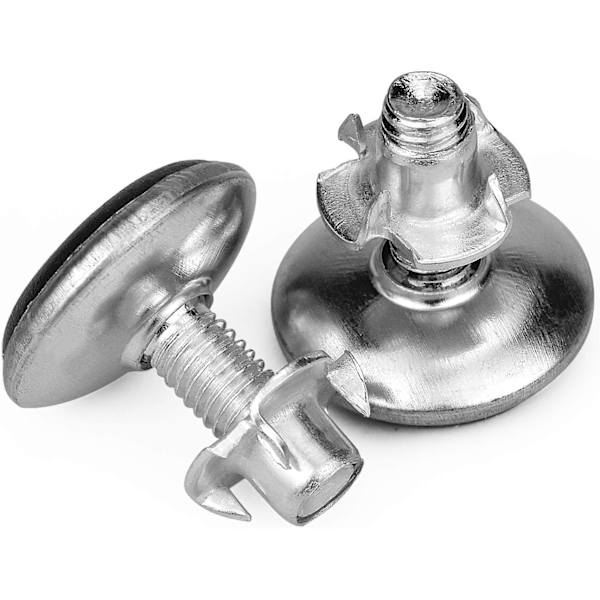 20-pack justerbara möbelfötter, nivelleringsfot T-mutter M8x20x30mm gänga, skruvar nivelleringsstöd möbelben, stol, bord