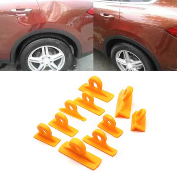 GM Hail Dent Repair Body Damage Repair Tools Bridge Puller Glue Pull Tab Removal Hand Tool Set Dent Repair Puller Kit Glue Stick Heavy Duty Professi