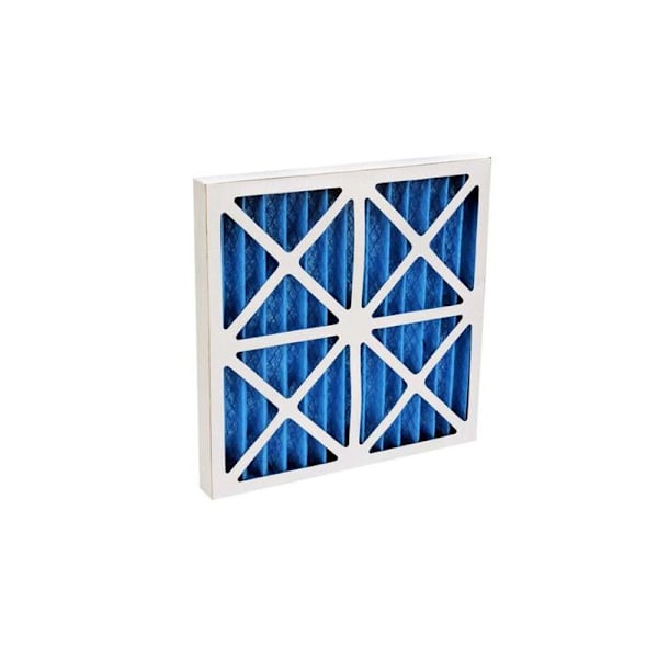 Filter Technology G4 Plisserat Panel Filter, Blå/Vit