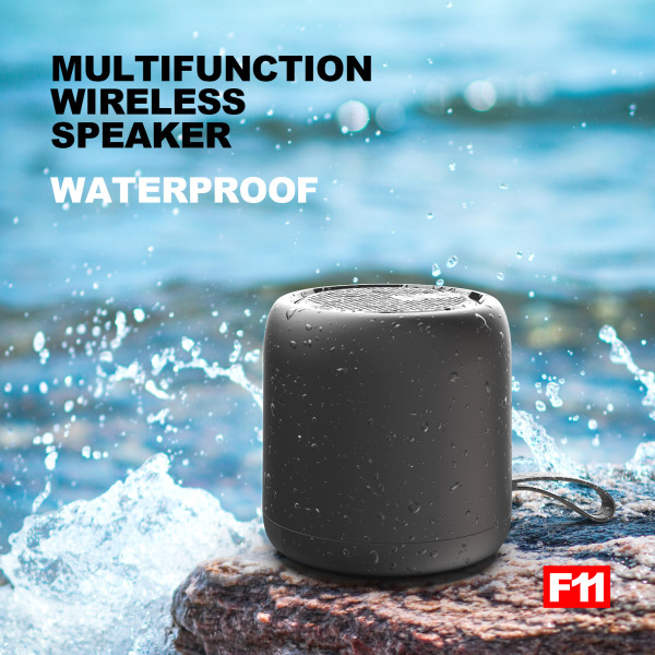 Bluetooth-høyttaler F11 mini trådløs TWS-par subwoofer gave