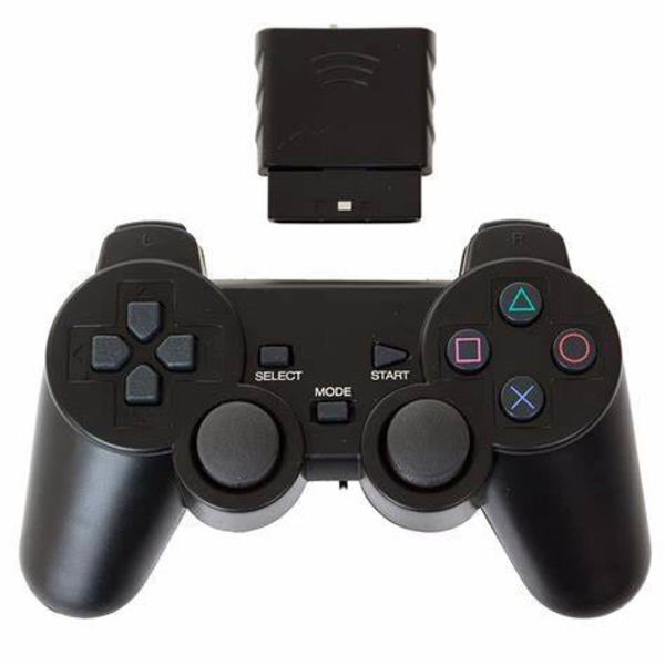 Universal Game Controller, Trådløs Gaming Controller PC Controller med Dobbelt Vibration  2.4Ghz USB Modtager, Trådløs Gamepad Joystick til TV/TV Bo