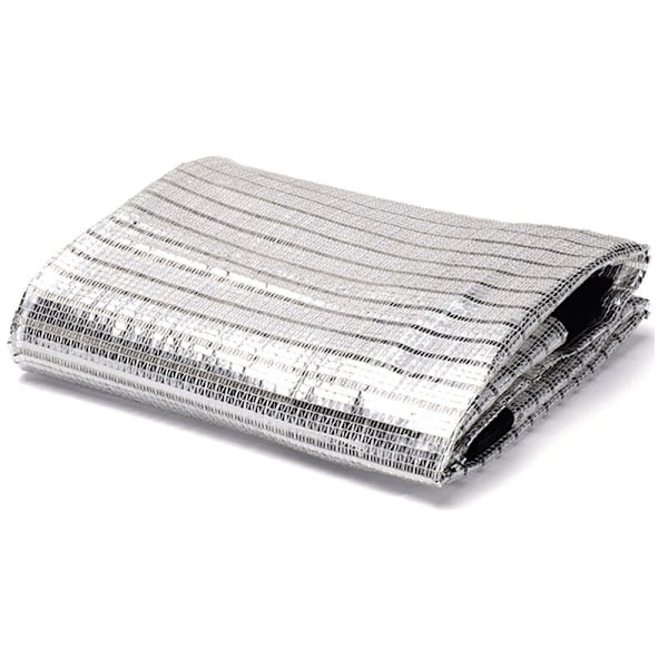 Aluminium aluminium skyggenett, solbeskyttelse, isolasjonsnett, solbeskyttelsesnett for trær (1 x 1 m)