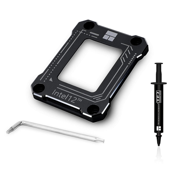 Kompatibel Smart 12. generasjons Cpu bøying varm høyre spenne Lga1700/1800 erstatning Cnc aluminium Lga17xx-bcf svart