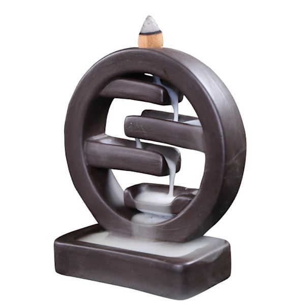 Hjemmeindretning Censer, Groft Sort Potte Censer, Livsstil Røgelse Brænder, Passer Kun Til Røgelse Tårn