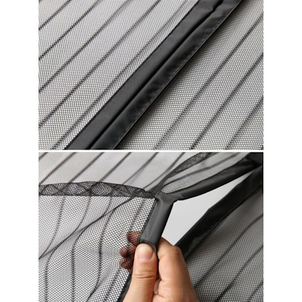 Magneettinen hyttysverho, Hyttysverkko magneetti Elegant Antimoustic Curtain Täydellinen ovelle, Patio estää hyttysten pääsyn ja