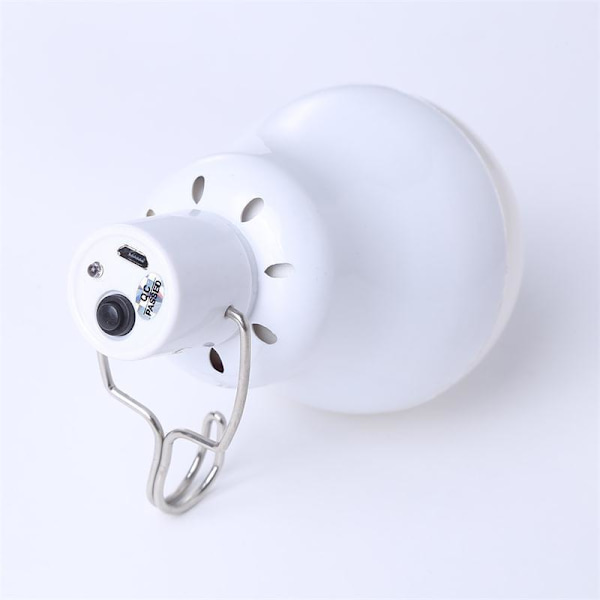 1 st Bärbar Sollampa 150LM1600mA LED Solcellslampa Camping Trädgård Uteplats Nöd Djurhus Lampa
