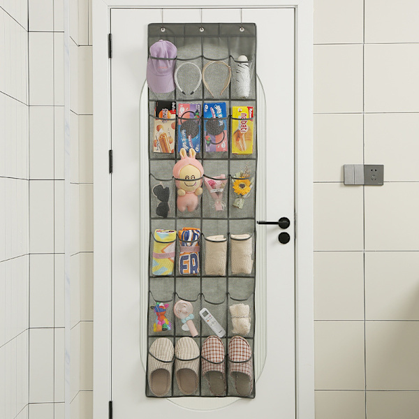 24 taskun kenkäteline, ripustettava kenkäteline, tilaa säästävä