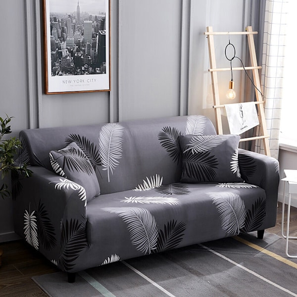2-istuttava laajennettava sohvanpäällinen, sohvan peittävä sohvanpäällinen (145-185cm)