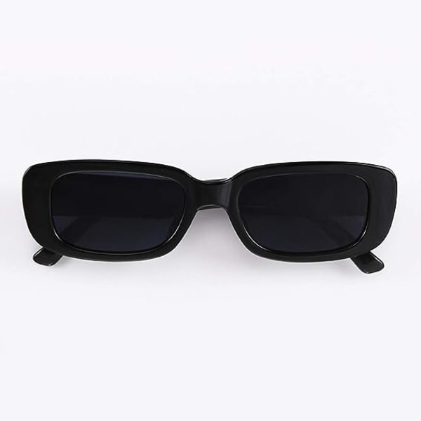 Rektangulære solbriller beskyttelse Retro kjørebriller for kvinner