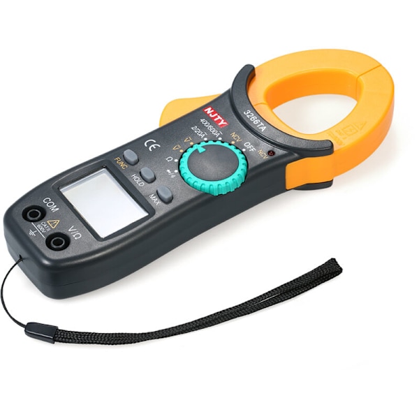 Digital amperetang 2000 Automatisk område multimeterpunkter med NCV spenning AC/DC test Ac Bærbar multimeter LCD-skjerm måling DIOD kontinuitet