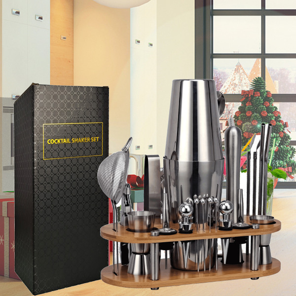 Bartender Kit - Den perfekta hemmabartender-setet och martinishakern för den perfekta bartenderupplevelsen - Rolig present